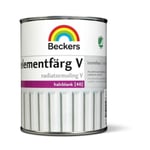 Beckers Elementfärg, V 050546 halvblank, 1L, Antikvit