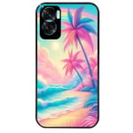 Coque noire pour Honor 90 LITE hawaii arc en ciel