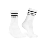 Gorilla Wear Crew Socks, white, 34-38