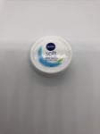 NEW NIVEA Soft Moisturising Cream for Face, Body & Hands 25ml Foil Sealed BU