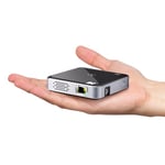 Kodak Ultra Mini Projecteur Portable - Support HD 1080p Noir LED DLP Rechargeable Pico Projecteur - Écran 100 Pouces - Haut-Parleur Intégré - HDMI, USB et Micro SD - Compatible avec iPhone, iPad,