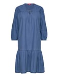 Women Dresses Light Woven Mini Blue Esprit Casual