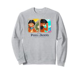 DreamWorks Puss In Boots: The Last Wish Double Panel Logo Sweatshirt