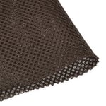 Brown Speaker Mesh Grill Stereo Fabric Dustproof 50cm x 160cm 20" x 63"