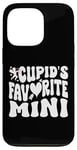 Coque pour iPhone 13 Pro Mini favori de Cupidon, Saint-Valentin pour fille et enfant