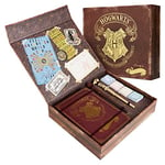 Harry Potter Papeterie, Coffret Papier à Lettre, Carnet, Stylo Baguette, Stickers, Enveloppes, Idée Cadeau Fille Garcon + Boite Souvenir