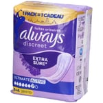 Always Discreet Protection Urinaire Ultimate Jour Bandage(S) 12 pc(s)