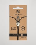 ZlideOn Normal Plastic Zipper Silver L