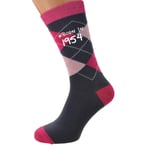 Born in 1954 70th Birthday Hot Pink Diamond Socks UK 5-12