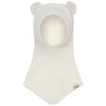 HUTTEliHUT balaclava ears wool cashmere knit – off-white - 0-1år