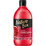 Nature Box Colour Protect Vegan Conditioner with !00 % Cold Pressed Pomegranate Oil, Free from Silicones and Parabens 385 ml