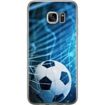 Samsung Galaxy S7 edge Transparent Mobilskal Fotboll