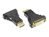 Good Connections Câble de Connexion Mini écran Noir DisplayPort vers DVI Adapter Noir