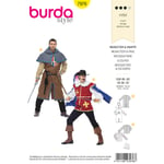 Burda 7976 - Musketer og vakt EUR: 48-60, US: 38-50