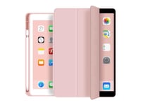 Estuff Pencil Case - Skjermdeksel For Nettbrett - Polyuretanlær, Termoplast-Polyuretan (Tpu) - Rosa - 9.7" - For Apple 9.7-Inch Ipad (5. Generasjon, 6. Generasjon)