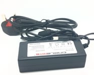 12v LG Flatron 19" monitor L1982U series home power supply adaptor and plug cord