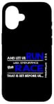 iPhone 16 Hebrews 12:1 - RUN with endurance the RACE Bible Inspired Case