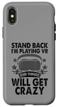 iPhone X/XS Funny Virtual Reality Lover VR Headset Gaming Gamer Gift Case