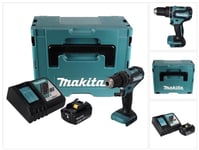 Makita DHP 485 RF1J akkuiskuporakone 18 V 50 Nm + 1x 3,0 Ah akku + laturi + Makpac