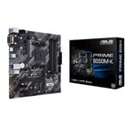 Asus Prime B550M-K Amd B550 Am4 M-Atx 4Xddr4-4600 Pci-E4.0 Sata3 M.2 Raid Vga Hdmi Dvi-D Ports