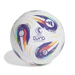 adidas Fotboll Konektis League Women's EURO 2025 - Vit/Lila/Lucid Lemon, storlek Ball SZ. 5