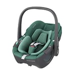 Maxi-Cosi Pebble 360 i-Size, Siège-auto bébé, Siège-auto nouveau-né 360, 0 à 15 mois (40 à 83 cm), Rotation à une main, Protection G-CELL contre les chocs latéraux, Essential Green