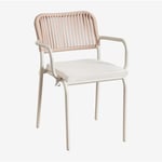 Sklum - Chaise de Jardin Empilable Arhiza Tapioca Beige