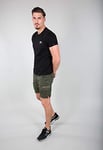 Alpha Industries Crew Short Mens Cargo, Dark Olive, 32