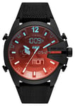 Diesel DZ4548 Mega Chief Dual Display Silicone Strap Watch