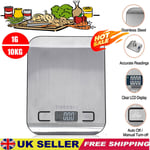 Digital 10kg Kitchen Scales Electronic Balance LCD Food Weight Postal Scale