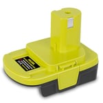 Battery Adapter for Dewalt for Milwaukee 20V/18V Li-Ion Battery Convert to for Ryobi 18V P108 ABP1801 Battery with USB Port