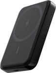 321 Batterie Externe Magnétique (Powercore Magnetic 5k), 5,000mah Magnetic Wireless Portable Charger, Compatible With Iphone 16/15/14/13/12/Pro/Plus/Pro Max Series(Noir)