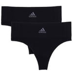 adidas Truser 2P BOS Smart Micro 720 Seamless Thong Multi Svart polyamid Small Dame