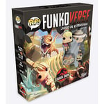 Funko Games Funkoverse 100-Base - Version espagnole - Jeu de société Jurassic Park - 7,6 cm Pop! - Jeu de société de stratégie léger pour Enfants et Adultes à partir de 10 Ans - 2 à 4 Joueurs -