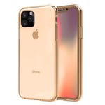 Dubbelt Silikonskal - iPhone 11 Pro Guld