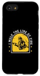 iPhone SE (2020) / 7 / 8 I Walk The Line Of Fire Awesome Fire Marshal Fire Department Case