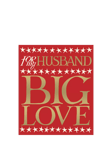 Woodmansterne Big Love Husband Valentine's Day Card