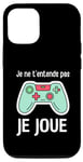 Coque pour iPhone 12/12 Pro Cadeau gemer enfant jeu video anniversaire drole ado gamer