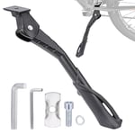 Hejo Bequille Velo, Béquilles pour Vélo Réglable Hauteur de 24 à 29 Pouces en Alliage d'aluminium, Béquille de Vélo avec Pied en Caoutchouc Antidérapant, Support pour Bequille pour VTT Vélo de Route