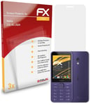 atFoliX 3x Screen Protection Film for Nokia 235 4G 2024 matt&shockproof