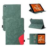 Coque Pour Tablet Ipad Mini 12345,Etui Pour Tablet Apple Ipad Mini 5 /Mini 4 /Mini 3 /Mini 2 /Mini 1 Pu Housse Flip Coque Avec Built Stand Et Magnétique Fermeture Bande,Vert