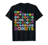 MMM Donuts Lover Funny Girls Women Doughnut Squad Food T-Shirt