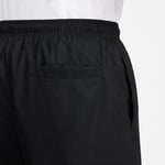 Nike Shorts Club Woven - Svart/vit, storlek Small