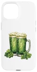 iPhone 15 St. Patricks Day Paddys Design Fun to Beers Whiskey Party Case