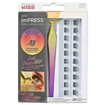 Kiss imPRESS Falsies Press-on Kit de Faux-cils - Naturel