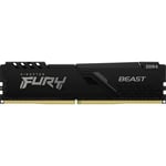 Kingston FURY Beast Module mémoire pour PC DDR4 8 GB 1 x 8 GB non-ECC 3200 MHz