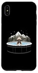 iPhone XS Max Cool Boxer Dog in Hot Tub Case