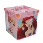 Coffre de rangement à jouets Princesses Disney chambre enfant banc malle Box Bac