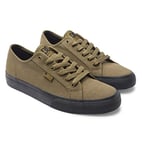 DC Shoes Homme Manual Txse Basket, Olive Black, 36 EU