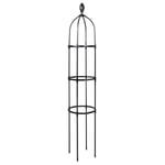 Tuteur de Jardin 145 cm Colonne rosiers Support pour Plantes grimpantes ø 31.7 cm Obélisque de Jardin,AAFGVC